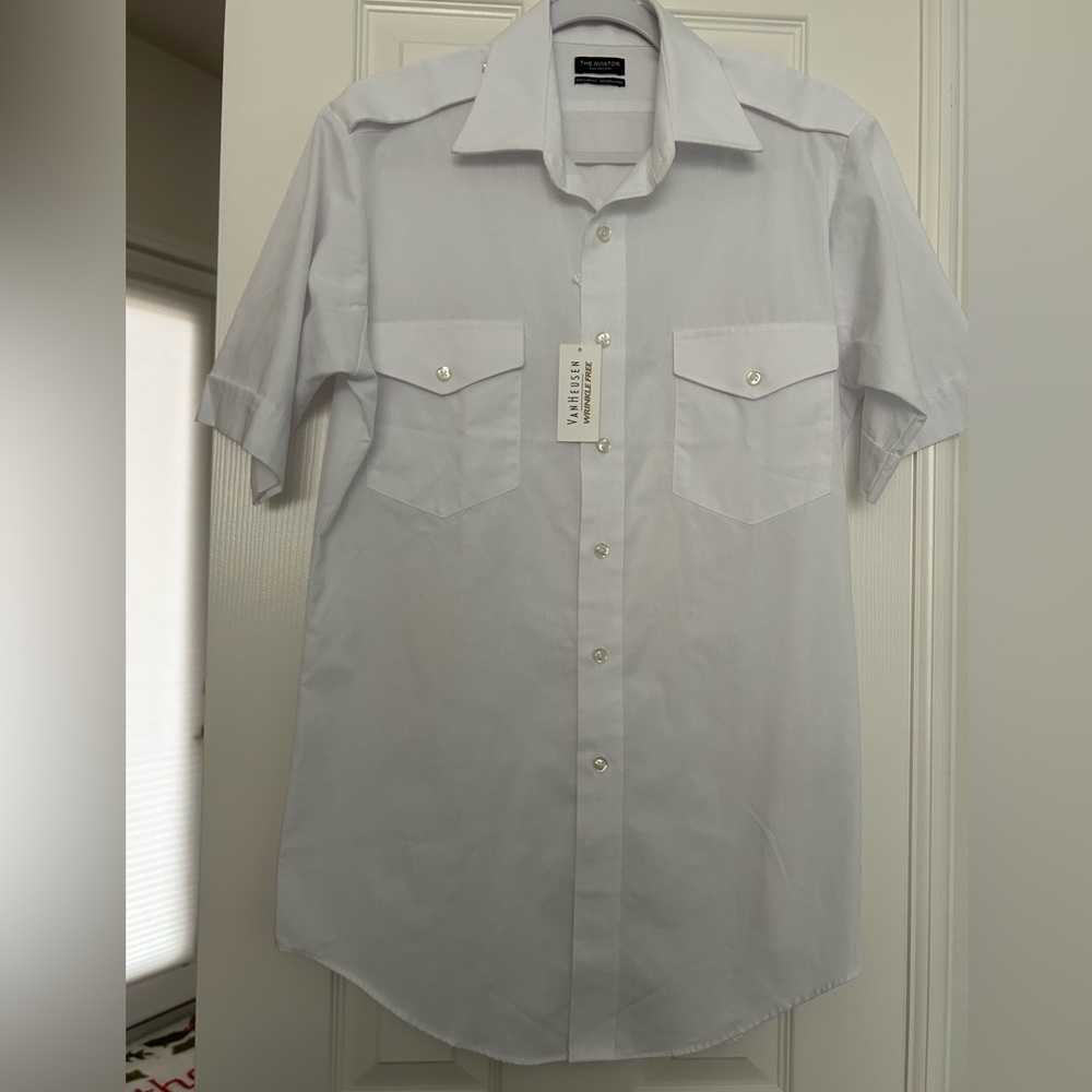 NWT Van Heusen Men’s The Aviator Shirt